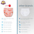 Joyo roy Soft Potty Training Pants - 4 Packs Reusable Toddler Underwear for Girls 3T, 100% Cotton, Waterproof