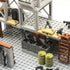 500+ Pcs Military Base Building Brick Sets – Defence Base Guard Tower for Army Mini Figures