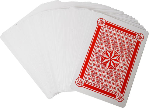 Yuanhe Jumbo Large Playing Cards - Oversized Full Deck for Casino Party Decorations, 10.5x14.5 inch