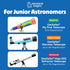 Educational Insights Set, 7+ GeoSafari Starview Telescope - Kids Telescope for Beginner Astronomy, Stargazing & Viewing