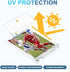 ToBeAce 130pt 30ct Magnetic Card Holders, One Card Touch Holder for Trading Cards, Baseball Card Protectors Hard