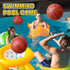 8” Water Pool Basketball Set with Pump, Replacement Ball for Basketball Hoop, PVC Waterproof Floating Toy for Summer