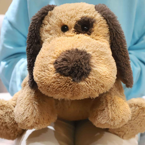 Floppy Stuffed Dog Puppy Plush Toy, 20 inch Huggable Beagle Labrador Retriever Stuffed Animal for Kids