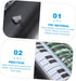 SAFIGLE 2pcs Inflatable Keyboard Microphone - Kids Musical Instrument Party Props