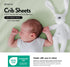 TAFTS 100% Viscose derived from Bamboo Fitted Crib Sheets, Girls, Boys & Unisex, 8 Inch Deep Pocket, Standard Crib & Toddler Mattress, Cooling, Soft, 360 Elastic, Lifetime Quality, (28 x 52 Green) by Tafts