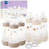 MAM 9oz Easy Start Anti-Colic Baby Bottles, Medium Flow with 2 Bonus
