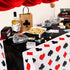 3 Pcs Casino Theme Party Decorations, Poker Tablecloth and Disposable Table Cover for Game Birthday Party Supplies (51