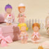 Goktvai 4 Sets 3in Angel Doll Clothes, Toy Collector Costume with Tops & Skirts for Display and Decoration ( Pink)