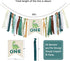 Tenshun 1st Dinosaur Birthday High Chair Banner - Baby Boy First Highchair Banner for Party Supplies, Dinosaur Themed
