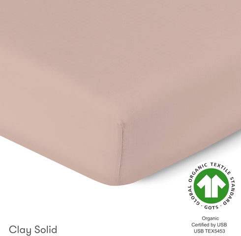 (2-Pack) 24" 38", Newton Baby Fitted Mini Crib Sheets | Organic Muslin Cotton, Breathable & Soft Baby Sheets, Washable