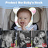 DEEZOMO Baby Neck Pillows - Upgraded Toddler Travel Cushion for Toddler Head and Neck, Infant Neck Pillow for Car Plane