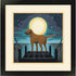 Dimensions PaintWorks 73-91857 Moonrise Dog Animal Paint by Number Kit for Adults and Kids, 11" x 11", Multicolor