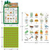 24 Summer Fancy Land Camping Bingo Game for Kids Players Die Cut Outdoor Adventure Game Graduation Party Supply
