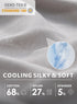 Meiz Pregnancy Pillow, Cooling Silky Pregnancy Pillows for Sleeping, Maternity Body Pillow for Pregnant Woman