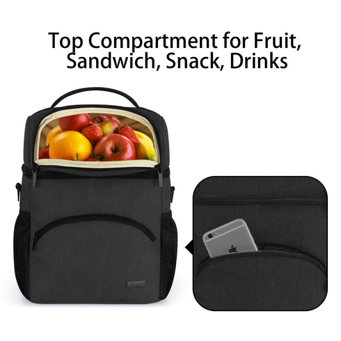 Pack, 6 9 Teamoy Breastmilk Cooler Bag with Ice Fits Baby Bottles Up to Ounce Bottle Bag, Upright Bottle Cooler