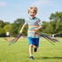 Gift(24 Junkin Ribbon Rings Hand Kite Waldorf Toys Dancing Wrist Ribbons Rainbow Streamers with Wood Ring Educational