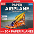 Doctor Jupiter Paper Airplane Book Kit, Crafts for Kids Ages 6+ |