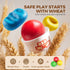 8 Packs 2 2 oz 2-4 Jar Melo Wheat Modeling Dough Non-Toxic & Safe Dough with Molds, Each Can, Soft & Colorful Dough