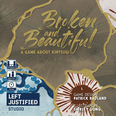 Broken and Beautiful Kintsugi Card Game - Quick-Playing, Portable Game for 2-4 Players