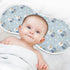 decor gift 4 Pack 22x11in Cotton Newborns Burp Cloths Good Absorbent? Cute Cartoon Nile Bird Blue wash rag for Newborns
