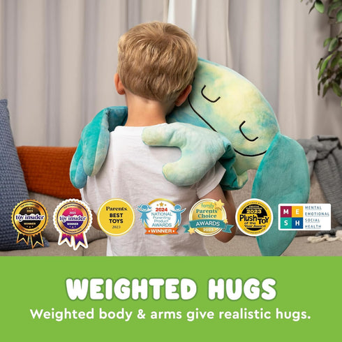 Kozi 3+ Bumpas Weighted Plush Toy - Calming Huggable Stuffed Animal, Machine Washable - Ages