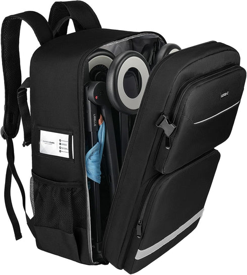 LEFORZ Stroller Travel Bag(Size:13.8''8.7''20.5''),Stroller Backpack Compatible with Gb Pockit/Pockit+ All City/Air All Terrain/Cybex