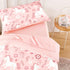Set 4 Set Wake In Cloud - Toddler Bedding for Girls, Cute Unicorn Floral Botanical, Pieces Soft Crib Bed Including
