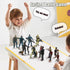 Baimiby Figures,14 Playset Set 2 4-7 Army Men Soldiers Toy Action PCS Military Include Army Men with Weapon