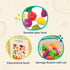 B. toys Foodie Fun Pretend Play Food & Board Book Set - 32 Pieces of Educational Play Food for Toddlers