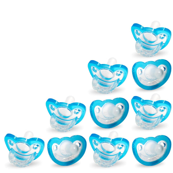 RaZbaby Jollypop Pacifier for Newborns & Up, USA Made, Natural Shaped Orthodontic