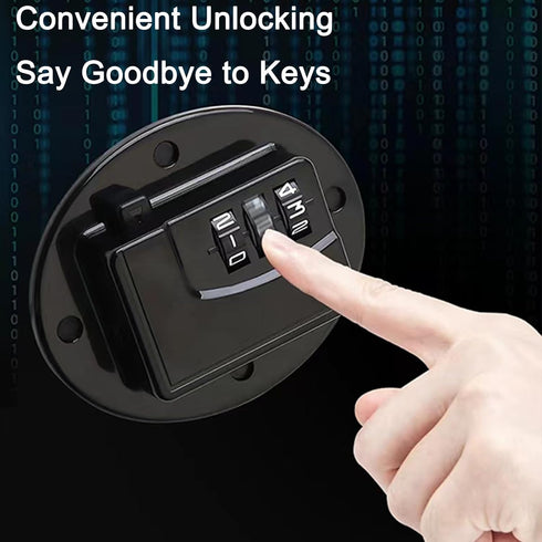 Fridge Lock, 2 Pack Refrigerator Lock, Combination Fridge Lock, for Fridge, Cabinets, Window, Drawers and Child Safety Cabinet Lock, Strong Non-Marking Adhesive No Drilling (Black)