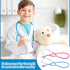2 Pcs Kids Stethoscope Toy, Real Working Nursing Stethoscope for Role Play, Doctor Nurse Cosplay Accessories