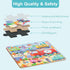 ASTARON Magnetic Puzzles for Toddlers, 25-30-42 pieces Traffic Learning Magnet Puzzles for Kids Birthday Gifts