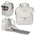 OMBRAT Diaper Bag Backpack, with Diaper Changing Table Backpack, Foldable Diaper Pad, Lightweight
