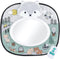 The Peanutshell Musical Baby Car Seat Mirror, Woodland Animals with Lights