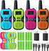 Walkie Talkies for Kids - Rechargeable 4 Pack with Charger Battery, Long Range Outdoor Toys for 3-12 Year Olds