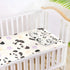 SyXIOP 28" 52" Cute Cartoon White Panda Cooling Baby Waterproof Crib Mattress Protector x Ultra Soft Mattress pad Cover