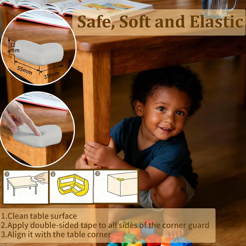Generic 50 Packs Baby Proof Kit - Safety Locks, Corner Guards, Door Finger Protector, Outlet Covers, Slider Locks