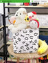 LANGYASHAN Square Storage Baskets, Waterproof Canvas Children Laundry Nursery Hamper for Shelves, Gift Baskets Toy