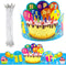 Fancy Land Birthday Crowns for Kids, Family Birthday Party Supplies, Pack of 30