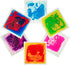Art3d 1-Pack 11.8" 11.8" Fancy Floor Tile for Kids Room Liquid Encased Floor Tile, x Blue