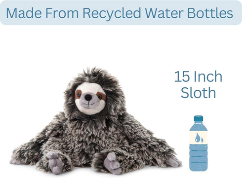 The Petting Zoo Sloth Stuffed Animal, 13 Inches, Gifts for Kids, Wild Onez Zoo Animals, Plush Toy
