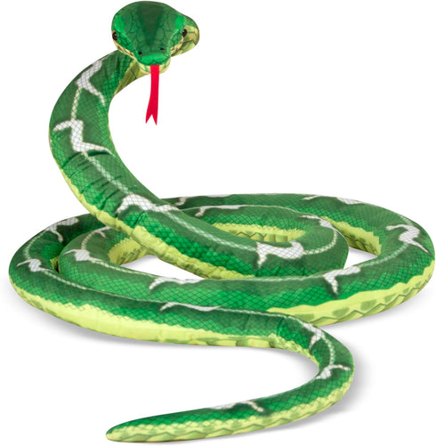 Melissa & Doug Giant Boa Constrictor, Lifelike Stuffed Animal Snake