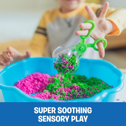 Set, 3+ Educational Insights Pluffle(R) Sensory Station - Sensory Bin Foam No Mess Alternative to Sand Toys & Slime