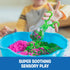 Set, 3+ Educational Insights Pluffle(R) Sensory Station - Sensory Bin Foam No Mess Alternative to Sand Toys & Slime