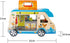 Hape Adventure Van for Pretend Play with Action Figures, Dimensions: 12.2 x 6.7 x 5.7 inches