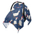 Mazeann Cute July 4th Goose Car Seat Cover Baby Breathable Soft Infant Carseat