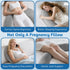 SweetSlubr 47.2 9.8'' Pregnancy Pillows for Sleeping, C-Shaped Maternity Pillow for Pregnant Women with Adjustable