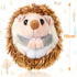 8 Pieces Mini Hedgehog Plush Toys Animal Stuffed DIY Keychain Accessories for Baby Birthday