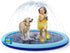 COMMOUDS Splash Pad for Kids and Dogs, Non-Slip Sprinkler Pad Thicken Pool